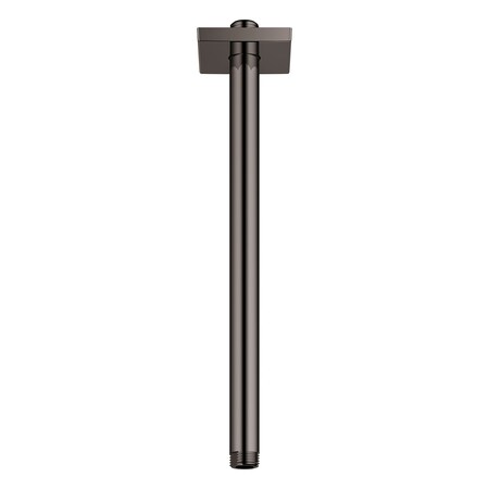 Grohe 12-in. Ceiling Shower Arm With Square Flange, Gray 27487A00